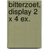 Bitterzoet, display 2 x 4 ex.