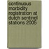 Continuous Morbidity Registration at Dutch Sentinel Stations 2005