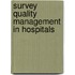 Survey Quality Management in Hospitals