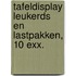 Tafeldisplay Leukerds en lastpakken, 10 exx.