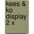 Kees & Ko display 2 x