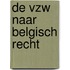 De vzw naar Belgisch recht