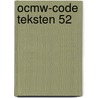 OCMW-Code teksten 52 door Onbekend