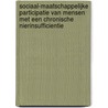 Sociaal-maatschappelijke participatie van mensen met een chronische nierinsufficientie door P.M. Rijken