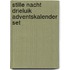 Stille nacht drieluik adventskalender set