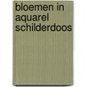 Bloemen in aquarel schilderdoos by E. Harden