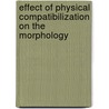 Effect of physical compatibilization on the morphology door E. Van Hemelrijck