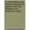 Overeenstemming tussen huisarts en patient over het bestaan van astma en COPD door M.W. van der Linden