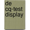De CQ-test display by J. Cousins