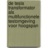 De tesla transformator als multifunctionele testomgeving voor hoogspan door T. Sels