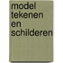 Model tekenen en schilderen