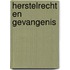 Herstelrecht en gevangenis