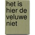Het is hier de Veluwe niet