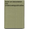 Lezen en beoordelen van onderzoekspublicaties door W.S. Jansen