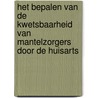 Het bepalen van de kwetsbaarheid van mantelzorgers door de huisarts door S.G.M. Adam
