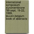 International symposium euromembrane '99 sept, 19-22, 1999, Leuven.Belgium Book of Abstracts