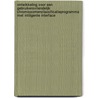 Ontwikkeling voor een gebruikersvriendelijk chromiosomenclassificatieprogramma met intiligente interface by Rob Bartels