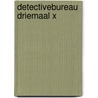 Detectivebureau driemaal x door A.J. Pleysier