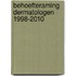 Behoefteraming dermatologen 1998-2010