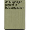 De burgerlijke rechter in belastingzaken door M.J. de Vries