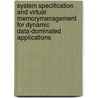 System specification and virtual memorymanagement for dynamic data-dominated applications by J.L. da Silva