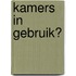 Kamers in gebruik?