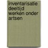 Inventarisatie deeltijd werken onder artsen
