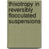 Thixotropy in reversibly flocculated suspensions