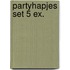 Partyhapjes set 5 ex.