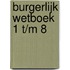 Burgerlijk Wetboek 1 t/m 8