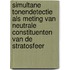 Simultane tonendetectie als meting van neutrale constituenten van de stratosfeer