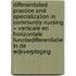 Differentiated practice and specialization in community nursing = Verticale en horizontale functiedifferentiatie in de wijkverpleging