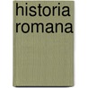 Historia romana by M. Mendel