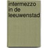Intermezzo in de Leeuwenstad