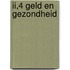II,4 Geld en gezondheid