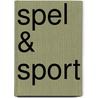 Spel & sport door B. Boetes