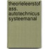 Theorieleerstof ass. autotechnicus systeemanal