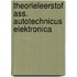 Theorieleerstof ass. autotechnicus elektronica