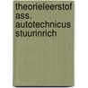 Theorieleerstof ass. autotechnicus stuurinrich door Onbekend