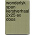 Wonderlyk span kerstverhaal 2x25 ex doos