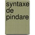 Syntaxe de pindare