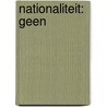 Nationaliteit: geen door D. Ugresic