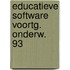 Educatieve software voortg. onderw. 93