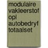Modulaire vakleerstof opl autobedryf totaalset