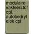 Modulaire vakleerstof opl. autobedryf elek cpl