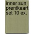 Inner sun prentkaart set 10 ex.