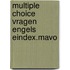 Multiple choice vragen engels eindex.mavo