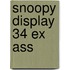 Snoopy display 34 ex ass