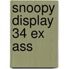 Snoopy display 34 ex ass by Schulz