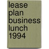 Lease plan business lunch 1994 door Cooreman